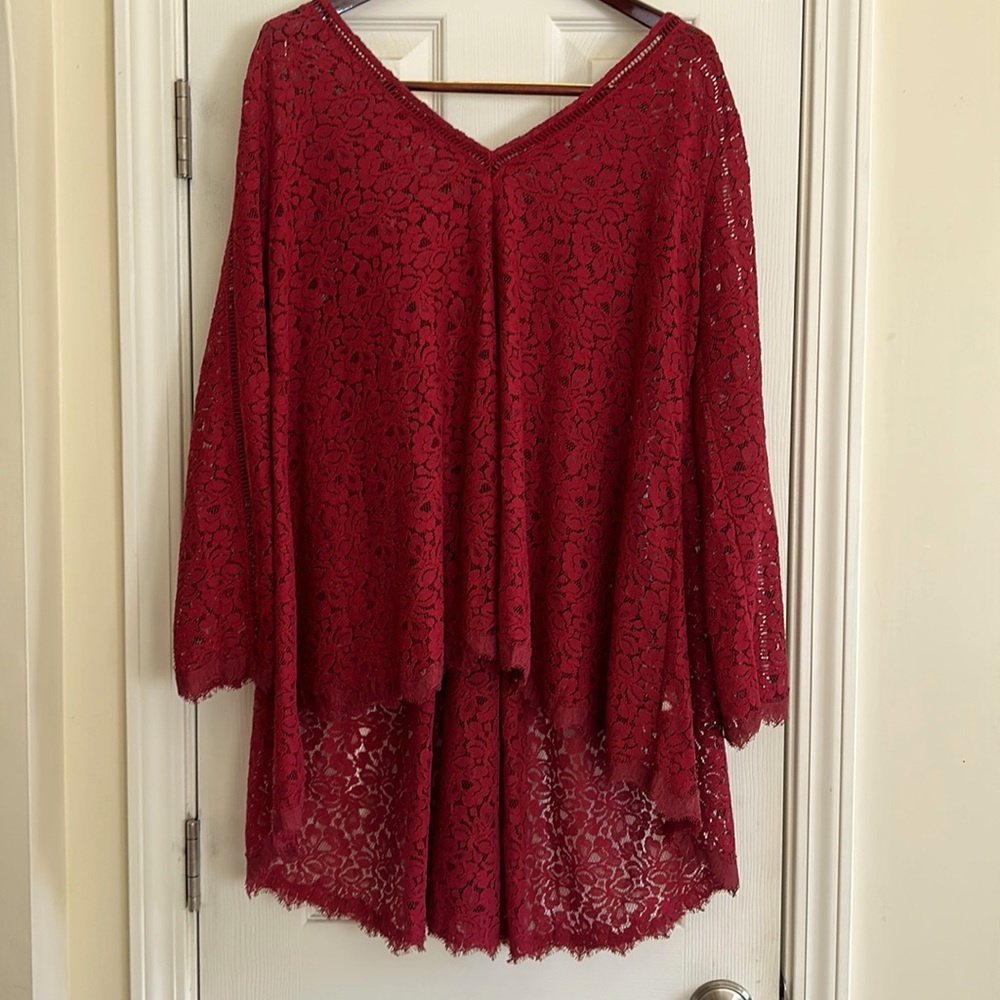 New Lace Tunic Dress Top! Party Ready. Without Tag.